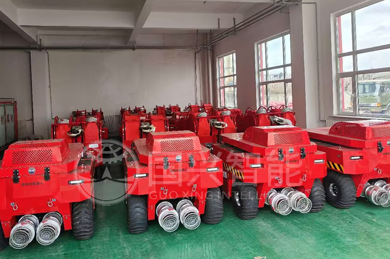 吉林省消防救援總隊排水機(jī)器人批量驗收通過